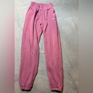 Nike purple sweatpants